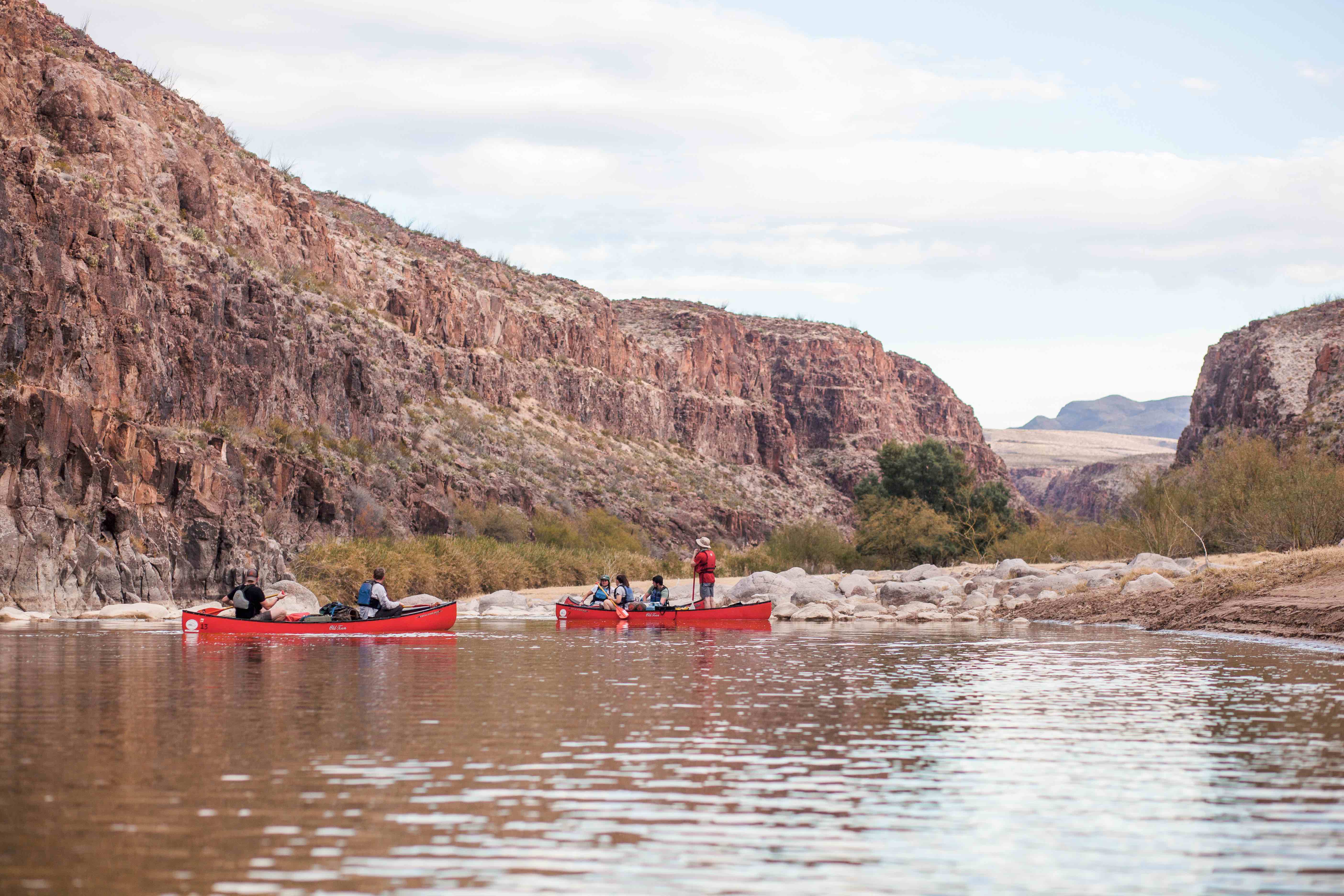 UREC Outdoors offers trips like canoeing on the Rio Grande River